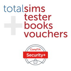 CompTIA Security+ (SY0-701), All-in-One Exam Guide E-book, TotalSims, TotalTester, Certification Exam Voucher with Retake Bundle