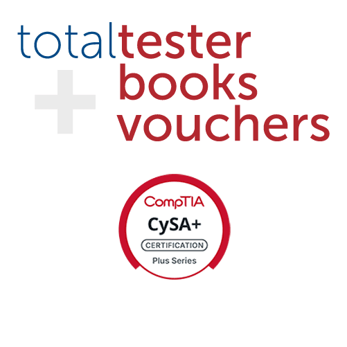 CompTIA CySA+, E-book, TotalTester, & Voucher with Retake Assurance